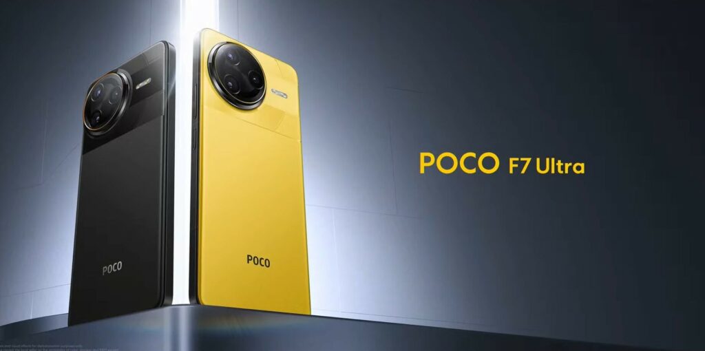 POCO F7 Ultra er lansert – rå ytelse, kraftig kjøling og slående design