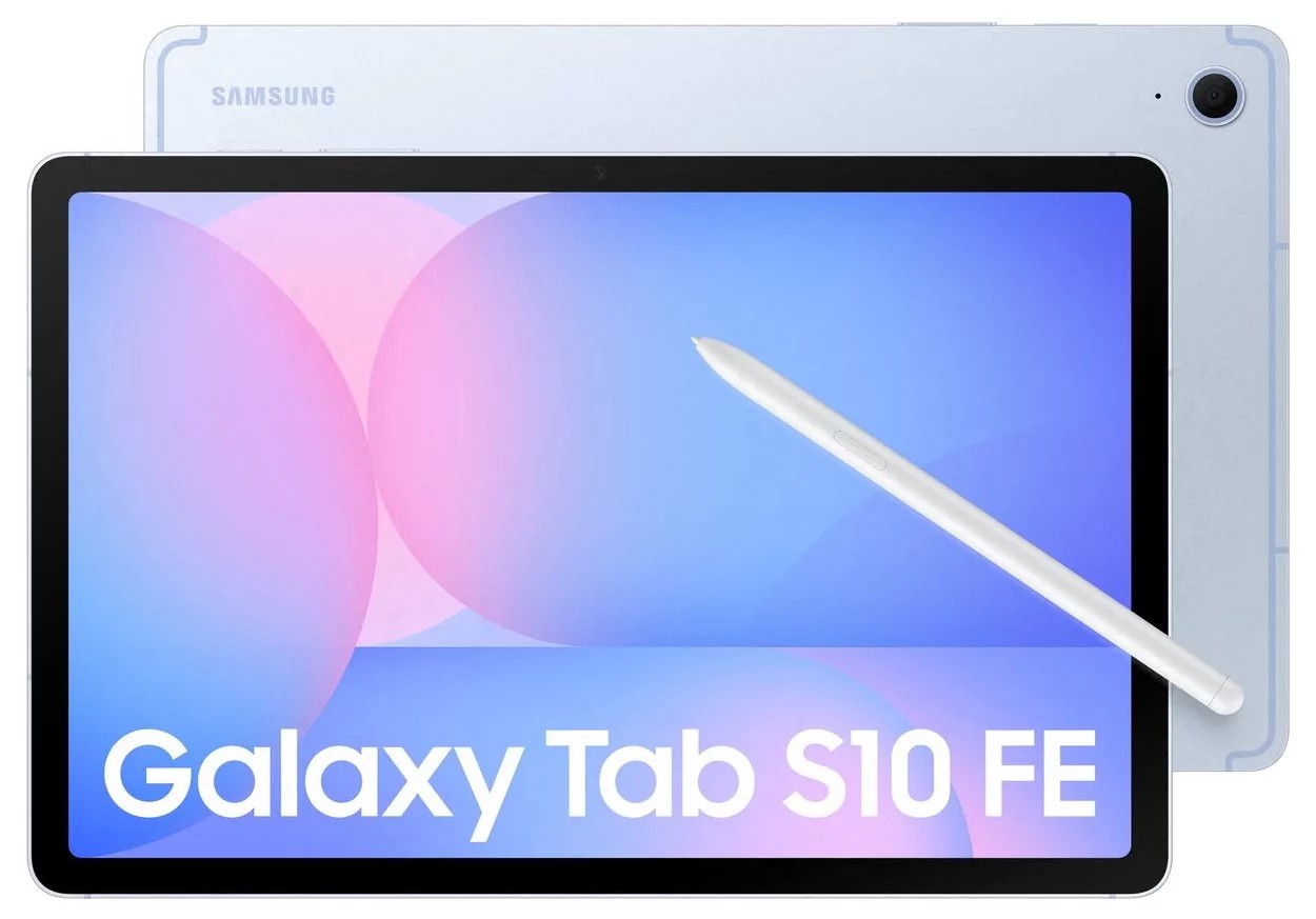 Samsung lanserer Galaxy Tab S10 FE-serien – nå med AI og IP68-beskyttelse 2 Galaxy Tab S10 FE er lettere enn forgjengeren, noe som gjør den enda mer praktisk å bære rundt på.