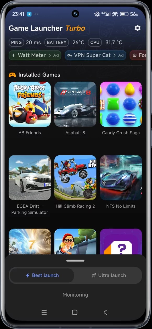 Xiaomis Game Turbo-verktøy er nå tilgjengelig på alle Android-enheter 2 Game Launcher Turbo FPS, CPU-temperatur, batteristatus og pinganalyse