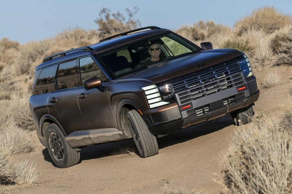 Hyundai Palisade 2025 får amerikansk debut med ny V6, hybrid og terrengversjon XRT Pro