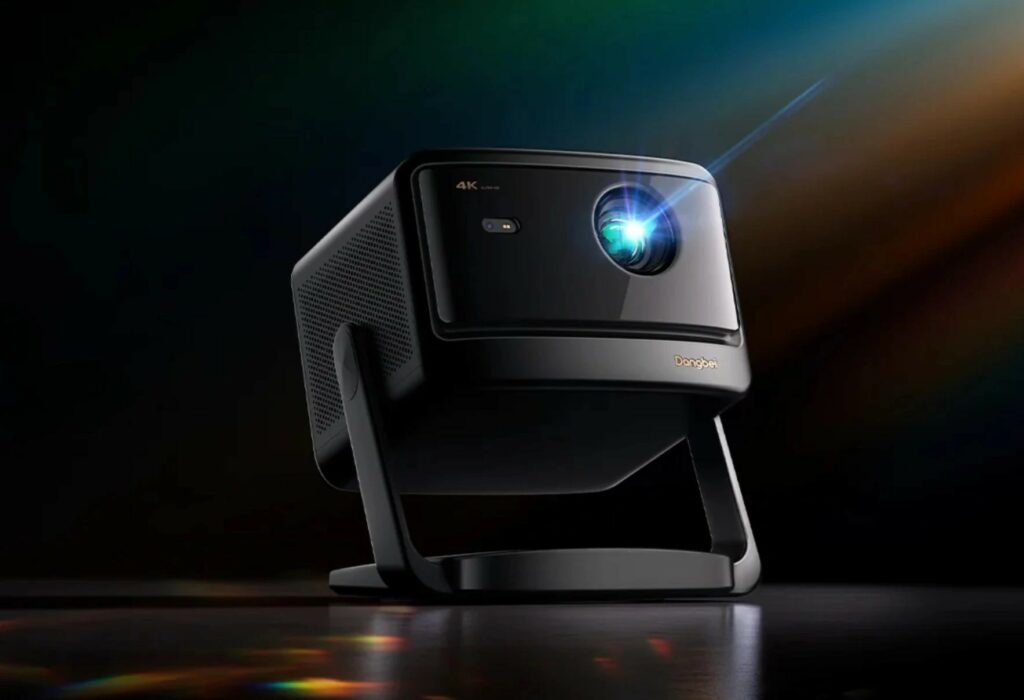 Dangbei DBOX02 Pro: Kraftig 4K-laserprojektor med Google TV, Netflix og 2000 ISO-lumen