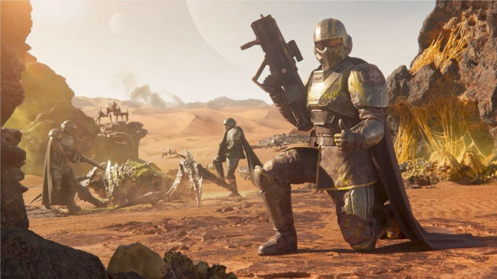 Ingen Helldivers III i sikte: Arrowhead satser på evig liv til Helldivers II