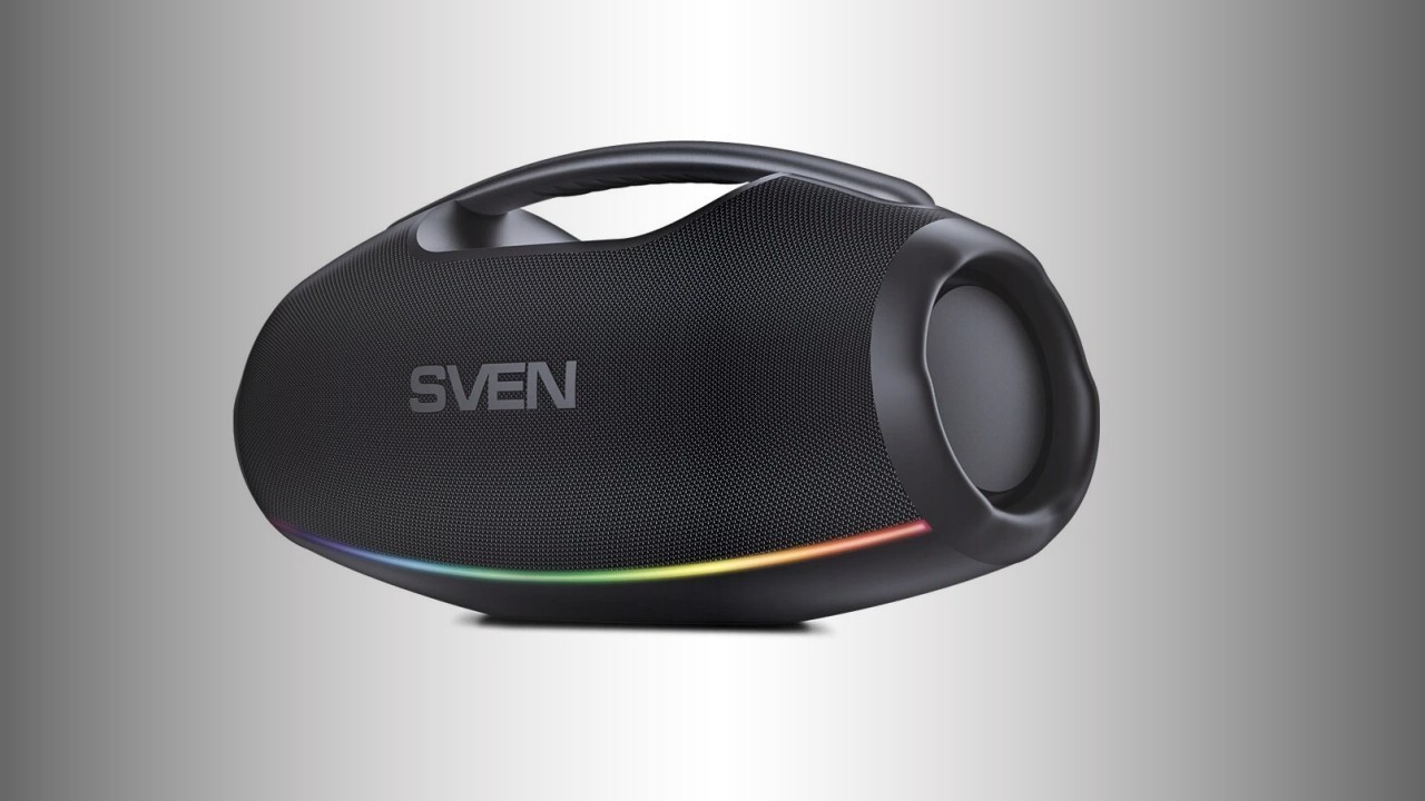 SVEN PS-990: Vanntett 180 W partyhøyttaler med rå bass og 16 timers batteri 23 SVEN PS-990: Vanntett 180 W partyhøyttaler med rå bass og 16 timers batteri