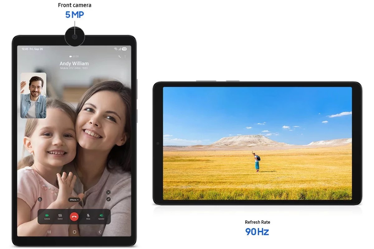 Samsung Galaxy Tab A11: Rimelig nettbrett med 90 Hz skjerm og bedre kamera 2 Blant forbedringene er økt skjermoppdateringsfrekvens og et forbedret frontkamera. Resten av utstyret er uendret.