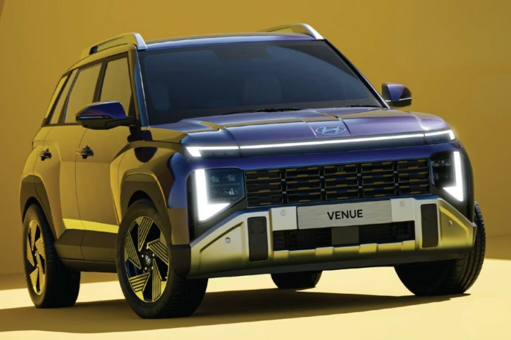 Den nye Hyundai Venue SUV-en har blitt avduket