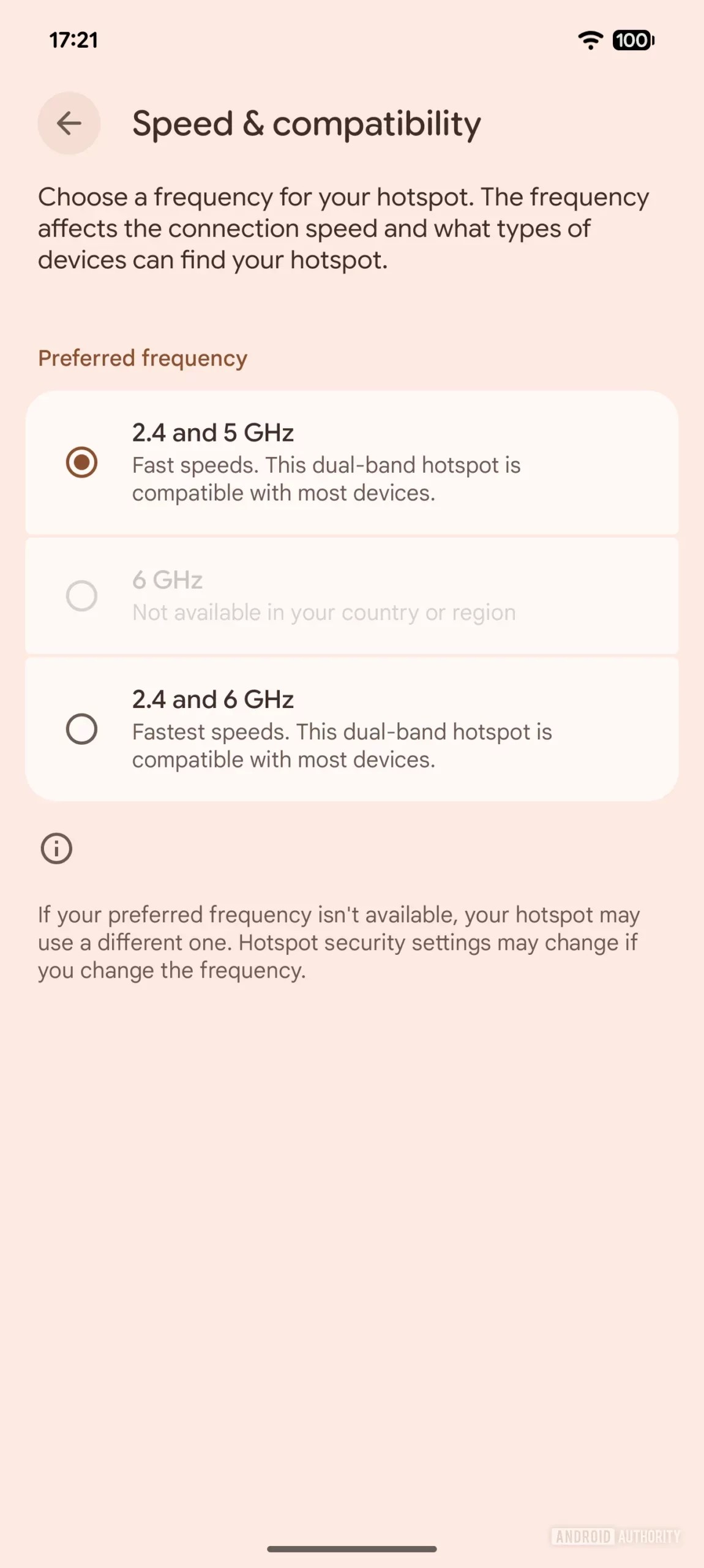 Android får smartere hotspot – nå kan du kombinere 2,4 GHz og 6 GHz for raskere deling 2 Brukere trenger ikke lenger å velge mellom den høyeste tilgjengelige hastigheten og støtte for eldre enheter som utelukkende opererer på 2,4 GHz.