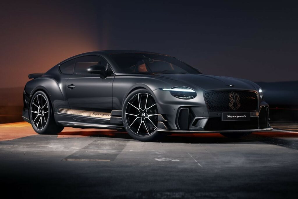 Bentley lanserer nye Continental GT Supersports – lettvektscoupé med ekstrem ytelse