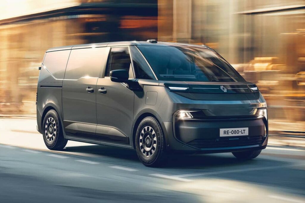 Renault lanserer elektrisk Trafic E-Tech – ny varebil med opptil 450 km rekkevidde